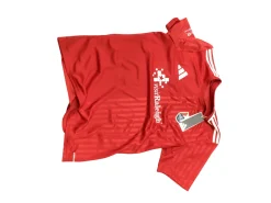 Used Adidas NCFC Soccer Top Adt Cardinal LG