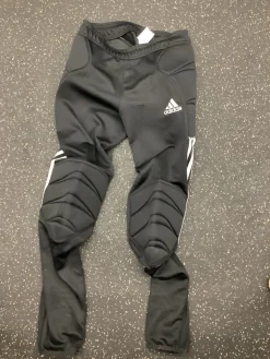 Used Adidas PADDED PANTS Goalie Bottom Adt Black SM