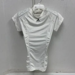 Used Adidas PADDED SHIRT FB Top Adult White MD
