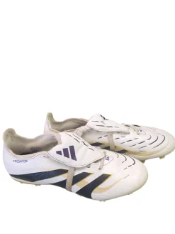 Used Adidas PREDATOR Soccer Cleats White Senior 8.5