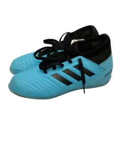 Used Adidas PREDATOR Soccer Turf Shoes Royal Blue Junior 01