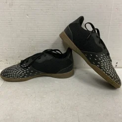Used Adidas PREDATOR Soccer Indoor Shoes Black Junior 02