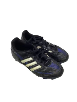 Used Adidas PUNTERO Soccer Cleats Black Youth 13.5
