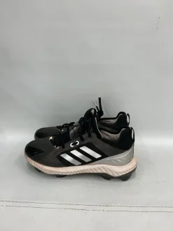 Used Adidas PURE HUSTLE BB/SB Cleats Black Senior 8