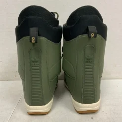 Used Adidas SAMBA Mens Snowboard Boots Green Senior 10