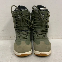 Used Adidas SAMBA Mens Snowboard Boots Green Senior 10