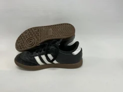 Used Adidas SAMBA Soccer Indoor Shoes Black Junior 02