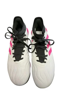 Used Adidas Soccer Cleats White Senior 8.5