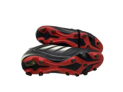 Used Adidas Soccer Cleats White/Black/Red Senior 8.5