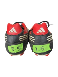 Used Adidas Soccer CLEATS SZ 8.5 BB/SB Cleats Black Senior 8.5