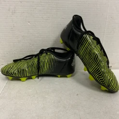 Used Adidas Soccer Cleats Neon Green Junior 04.5