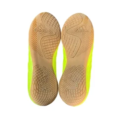 Used Adidas Soccer Indoor Shoes Yellow Senior 6