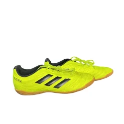 Used Adidas Soccer Indoor Shoes Yellow Senior 6