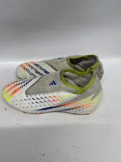 Used Adidas Soccer Indoor Shoes Brown Junior 04
