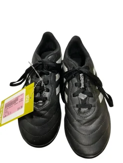 Used Adidas Soccer Indoor Shoes Black Junior 01.5