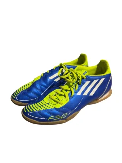 Used Adidas Soccer Indoor Shoes Royal Blue Senior 8.5