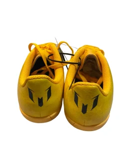 Used Adidas Soccer Indoor Shoes Yellow Junior 03