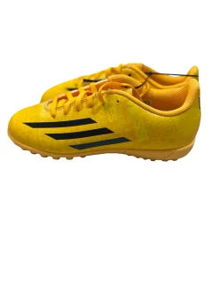 Used Adidas Soccer Indoor Shoes Yellow Junior 03