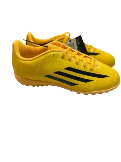 Used Adidas Soccer Indoor Shoes Yellow Junior 03