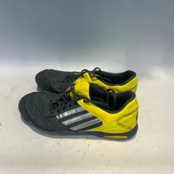 Used Adidas Soccer Indoor Shoes Yellow Youth 09.0