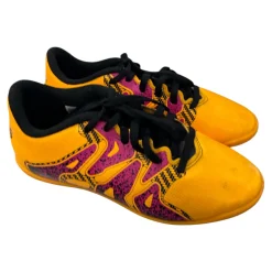 Used Adidas Soccer Indoor Shoes Yellow Junior 02