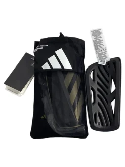 Used Adidas Soccer Shin Guards Adult Black LG