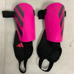 Used Adidas Soccer Shin Guards Junior Pink Junior