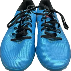 Used Adidas Soccer Turf Shoes Royal Blue Junior 04