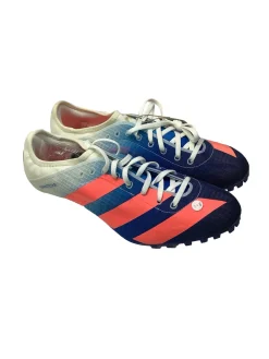 Used Adidas SPRINTSTAR Track & Field Cleats Adult Royal Blue Senior 11.5