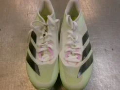 Used Adidas Track & Field Cleats Adult White Senior 6