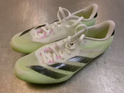 Used Adidas Track & Field Cleats Adult White Senior 6