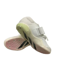 Used Adidas Track & Field Cleats Adult White Senior 10.5