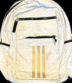 Used ADIDAS WHT Backpack White
