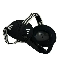 Used Adidas Wizard Black Youth Wrestling Headgear