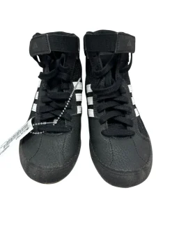 Used Adidas Wrestling Shoes Black Youth 12.0