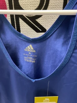 Used Adidas Wrestling Singlet Royal Blue XL