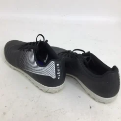 Used AGILITY 100 SOCCER TURF CLEATS SR 8 Soccer Turf Shoes Black Senior 8