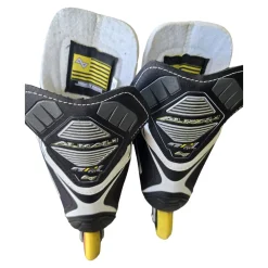 Used Alkali RPD LITE SENIOR SKATES Roller Hockey Skates Black Senior 7