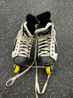 Used Alkali RPJ LITE Roller Hockey Skates White Adjustable