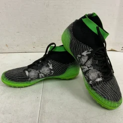 Used All Star ALEADER Soccer Turf Shoes Green Senior 7