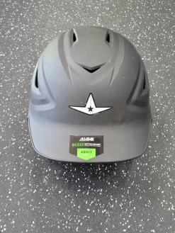 Used All Star ALL STAR Batting Helmet No Mask Black One Size