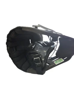 Used All Star CATCHER HELMET 7-7.5 Catchers Helmet w/Mask Black One Size