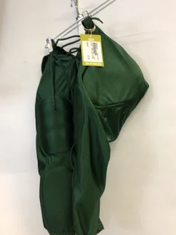 Used Alleson GREEN YOUTH PANTS FB Thigh Pads LG
