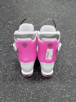 Used Alpina AJ2 JUNIOR Girls DH Ski Boot Pink And White 190 MP - Y12