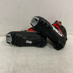 Used Alpina Boys NNN XC Ski Boots Red W 05-05.5 / JR 03.5-04