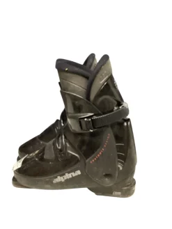 Used Alpina DISCOVERY R4 Mens DH Ski Boot Black 285 MP - M10.5 - W11.5