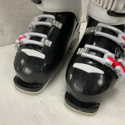 Used Alpina RUBY 65 Girls DH Ski Boot Black And White 240 MP - J06 - W07