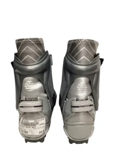Used Alpina SKATE BOOT Boys NNN XC Ski Boots Grey W 05-05.5 / JR 03.5-04