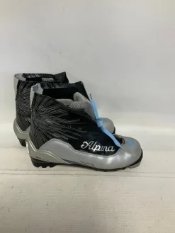 Used Alpina T20EVE Womens NNN XC Ski Boots Grey W 07-07.5 / JR 05.5-06