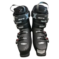 Used Alpina X TRACK 60 Mens DH Ski Boot Black 285 MP - M10.5 - W11.5